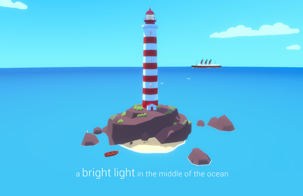 A Bright Light in the Middle of the Ocean