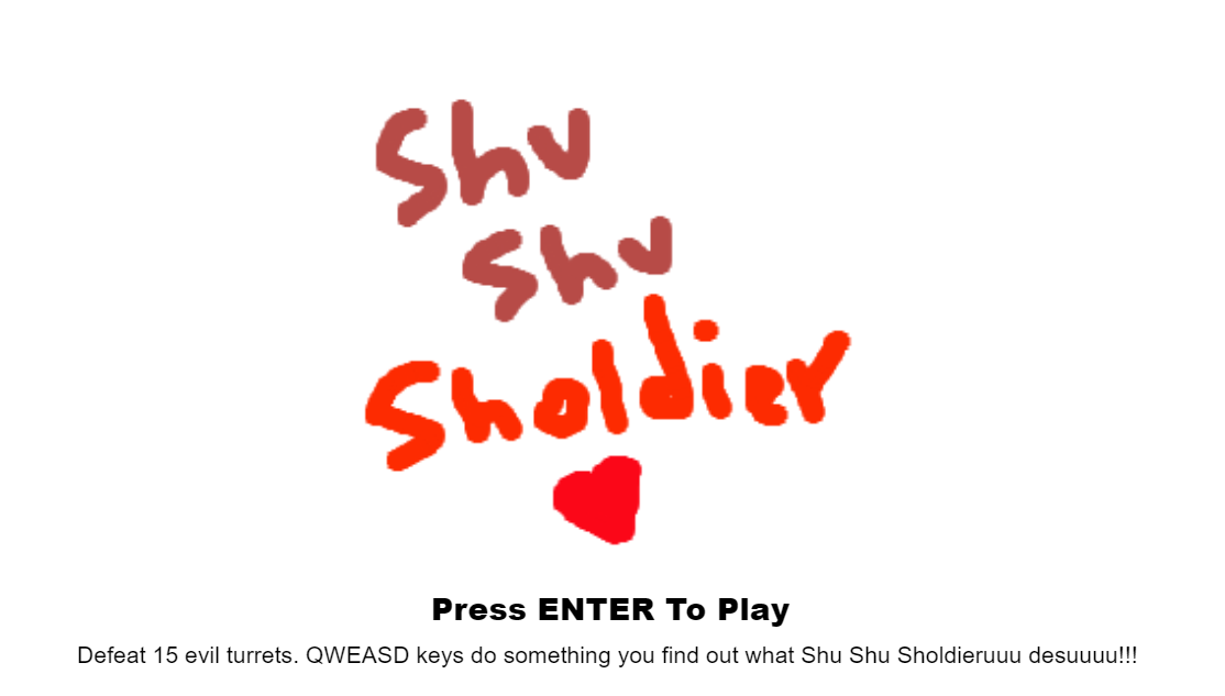 Shu Shu Sholdier <3