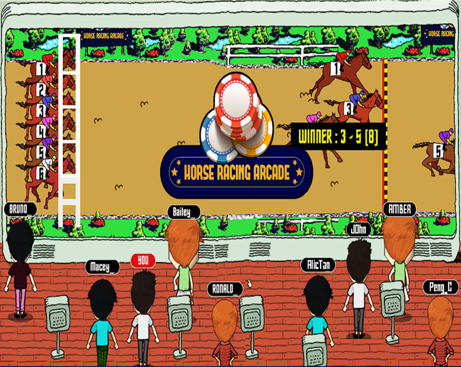 Horse Racing Betting by nvgamepad