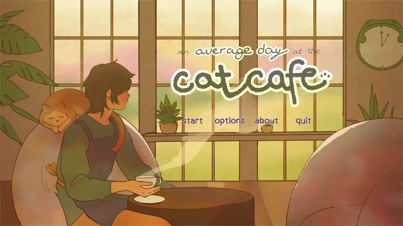 游戏封面: An Average Day at the Cat Cafe
