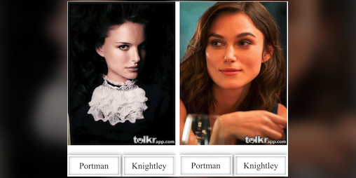 Cover image for Portman or Knightley