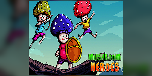 Cover image for Mushroom Heroes