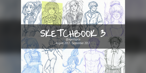 Cover image for Sketchbook 3 (One Month Sketchbook)