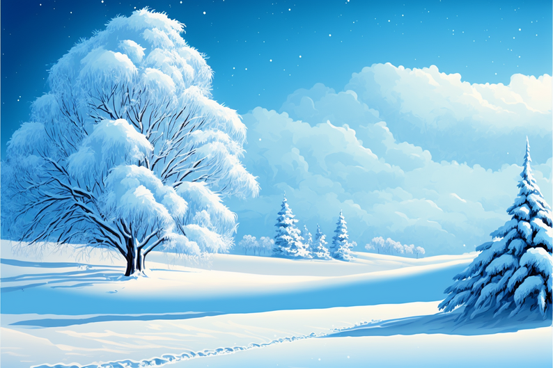 Free Snow Backgrounds by The Outlander