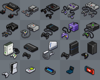 Isometric Interiors - Tileset by @pixel_Salvaje