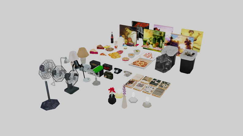 Objects_Interior(Village)_Alpha by Elbolilloduro