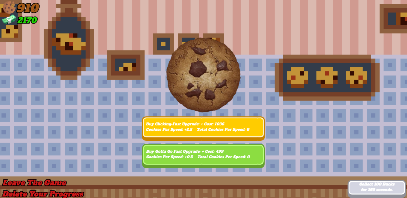 Cookie Clicker 2: The Serving Snackquel by GWDRotimi13