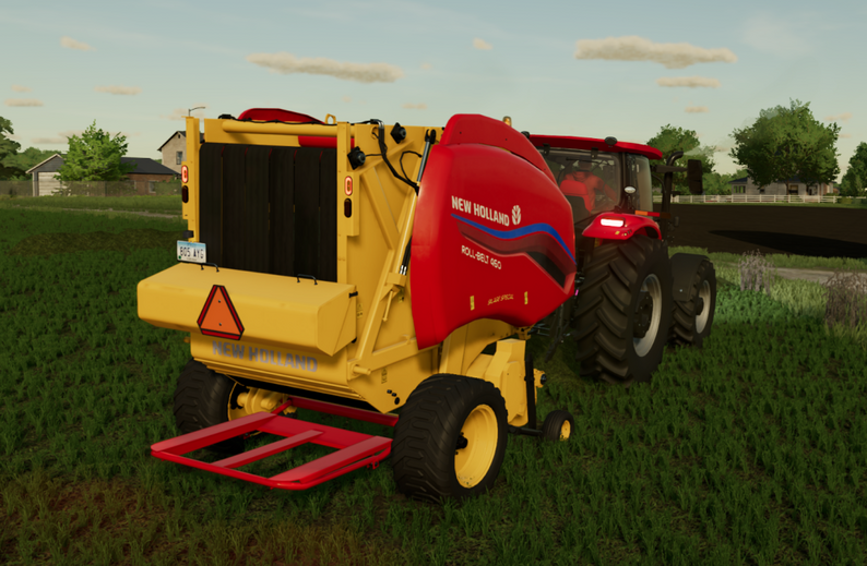 New Holland and Case IH Roll-Belt Round Baler FS22 by Whiskey Sierra ...