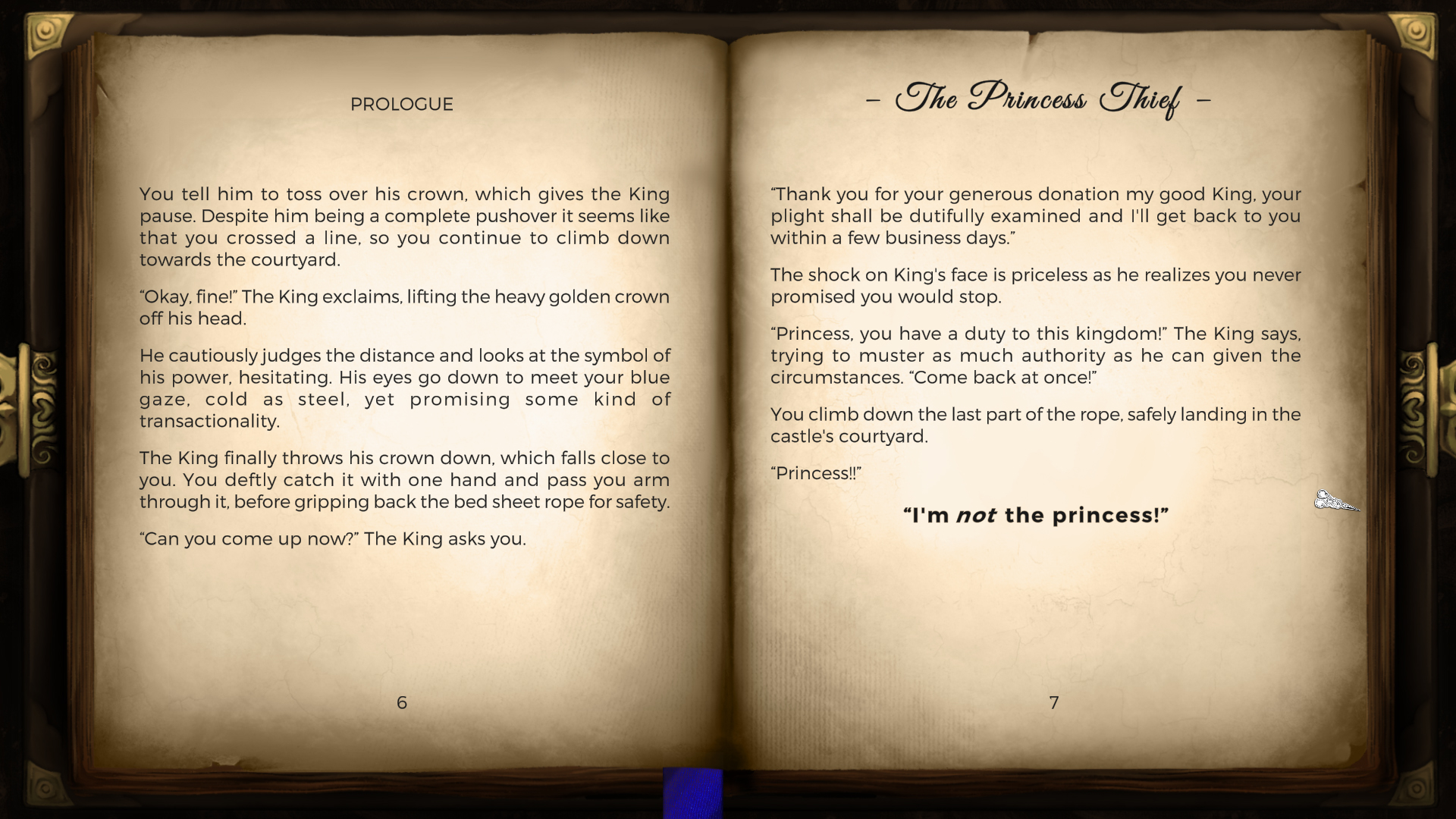 Screenshot 3 for The Princess Thief