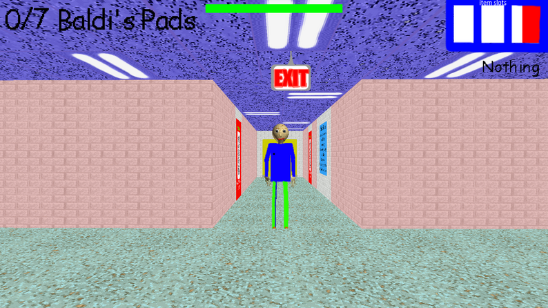 Baldi's basics with better logic and changed stuff by Nelson