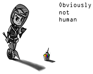 Obviously not Human