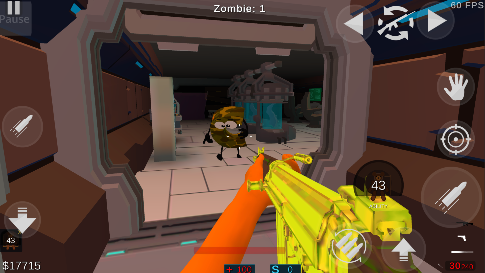 Screenshot 6 for Zombie ABC: 3D online shooter