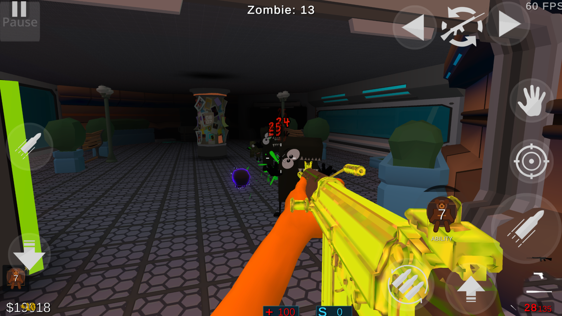 Screenshot 3 for Zombie ABC: 3D online shooter