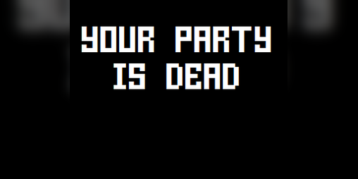 Cover image for YOUR PARTY IS DEAD