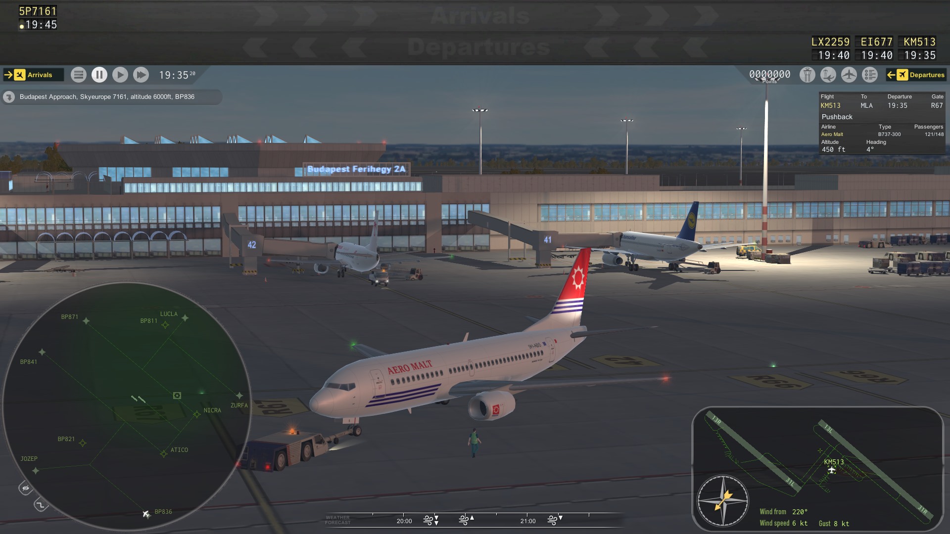 Screenshot 6 for ATC:Cleared for Takeoff - Budapest Airport '06