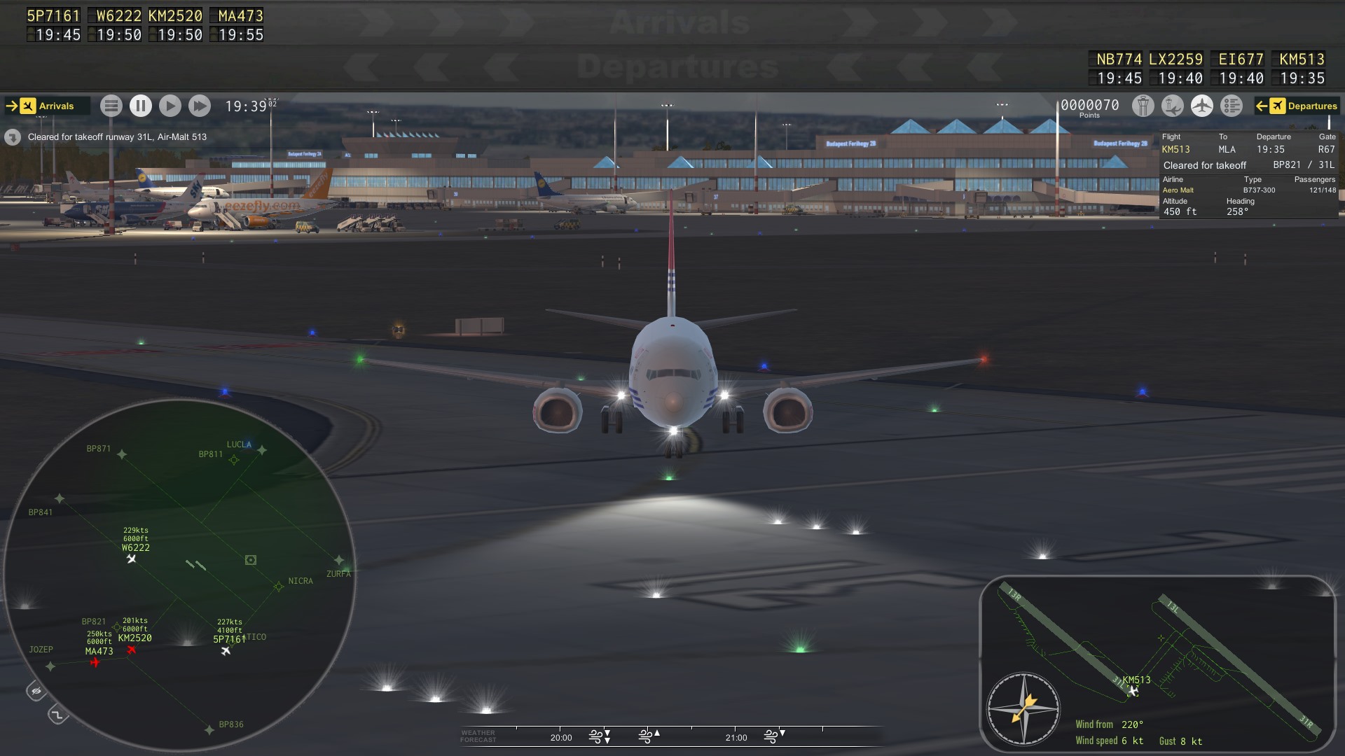 Screenshot 2 for ATC:Cleared for Takeoff - Budapest Airport '06