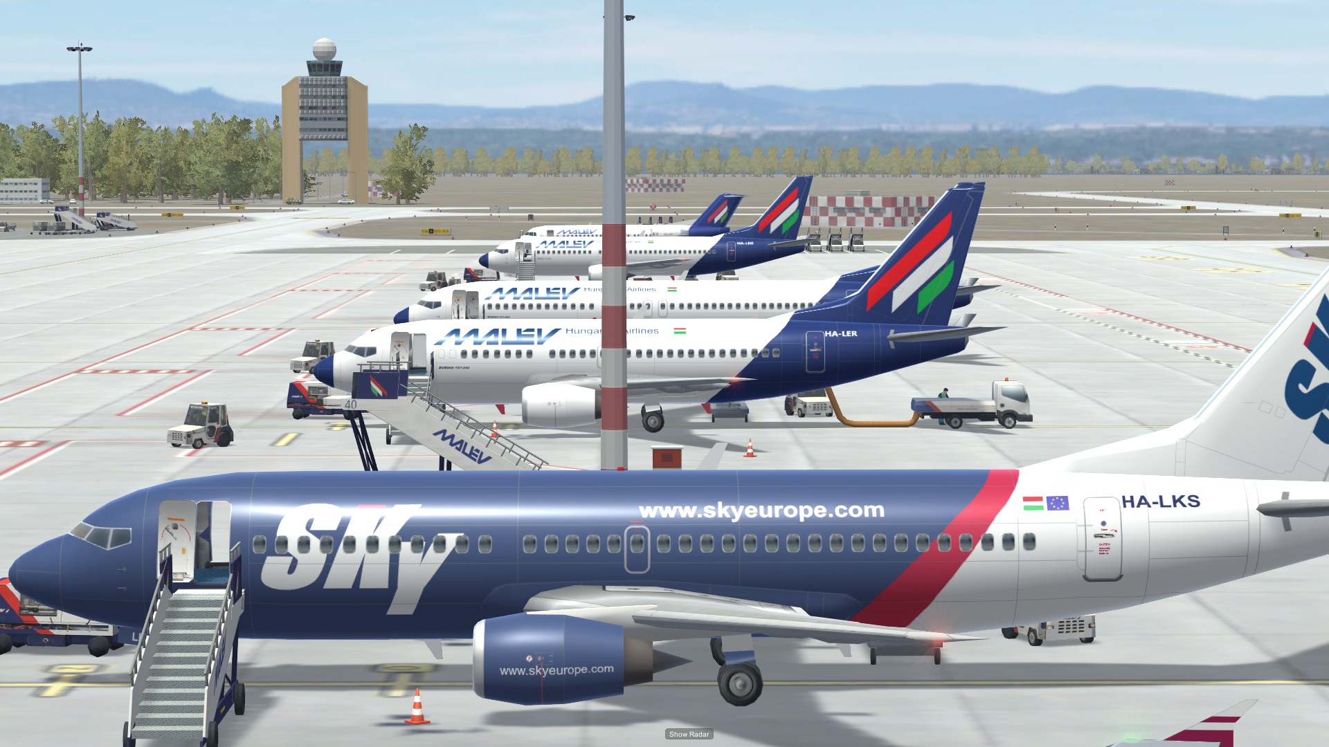 Screenshot 4 for ATC:Cleared for Takeoff - Budapest Airport '06