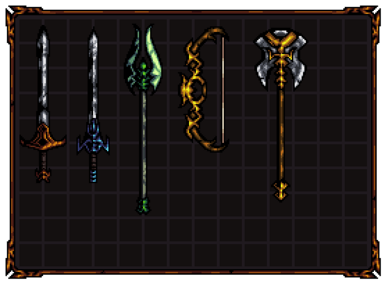 Unique Fantasy Weapons Collection by Marvyra