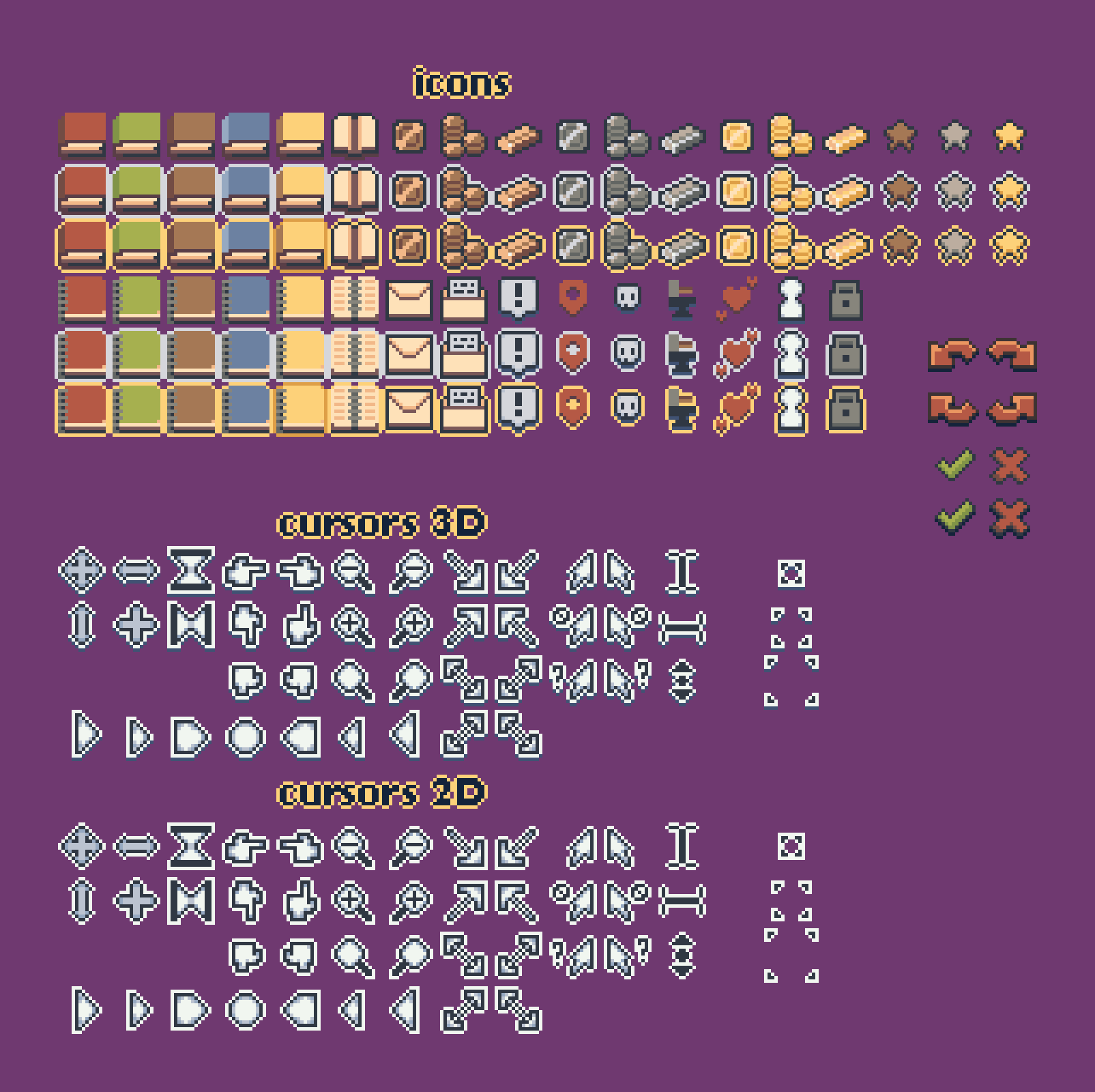 UI assets pack 2 :) by Sr.Toasty