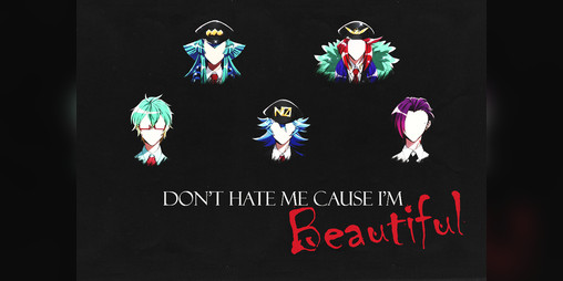 Cover image for Don't Hate Me Cause I'm Beautiful