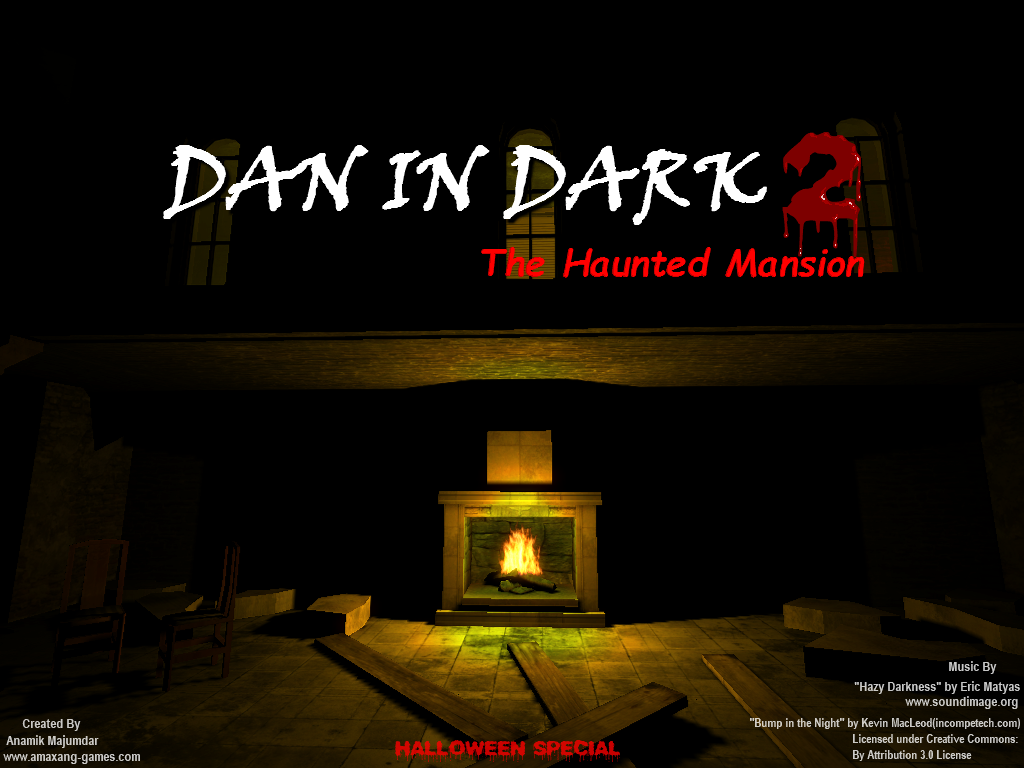 Dan in Dark 2 : The Haunted Mansion cover