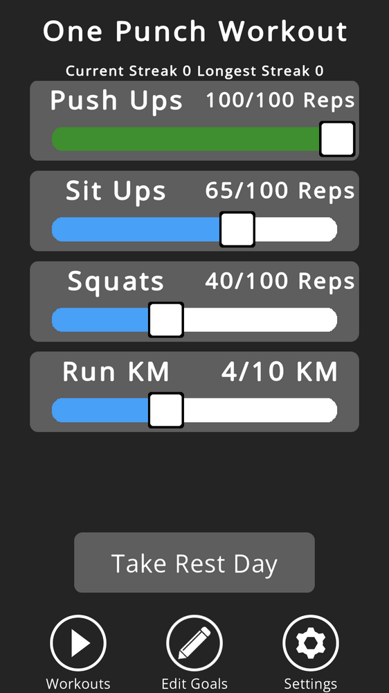 One Punch Workout by Screen Smith Studios