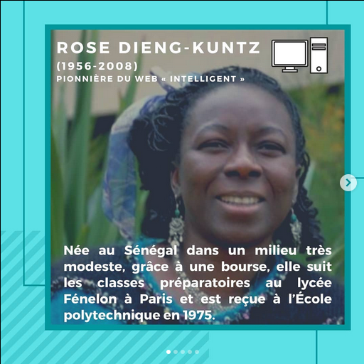 Rose DiengKuntz by Portraits de femmes scientifiques