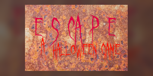 Cover image for Escape - A Halloween Game