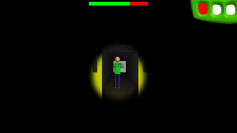 Baldi's Has A Shotgun 