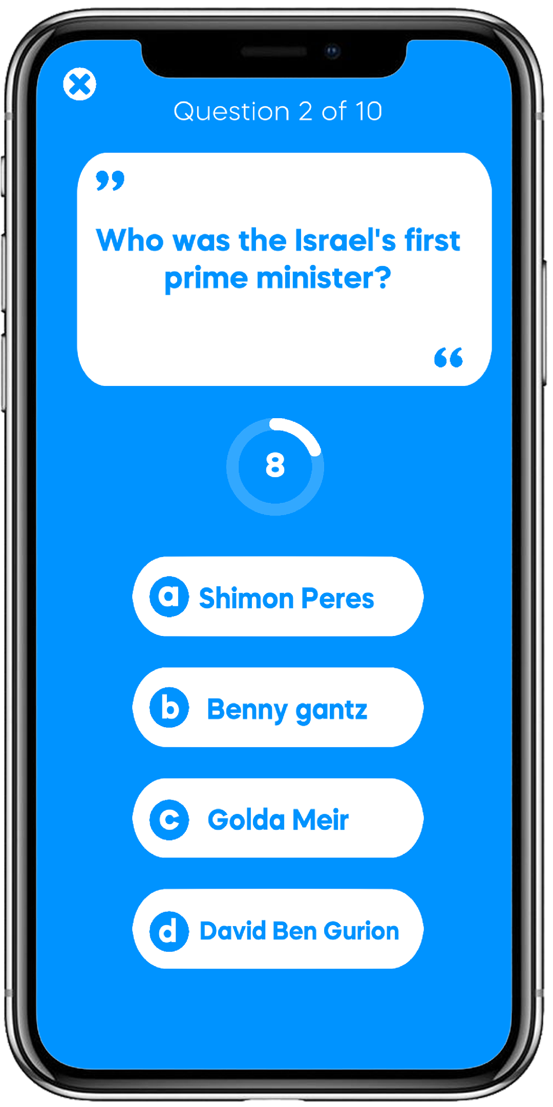 Israel Quiz by Crasy Studios