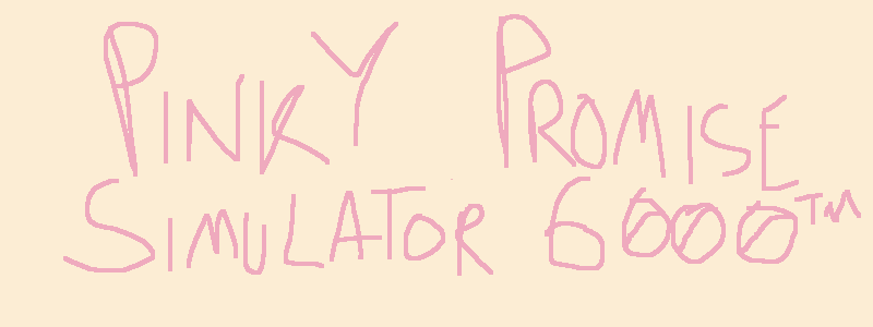 Pinky Promise Manifesto