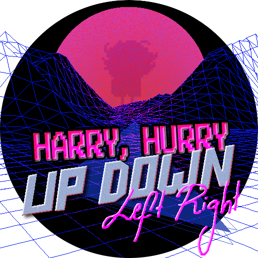 Cover image for Harry Hurry Up-Down-Left-Right!