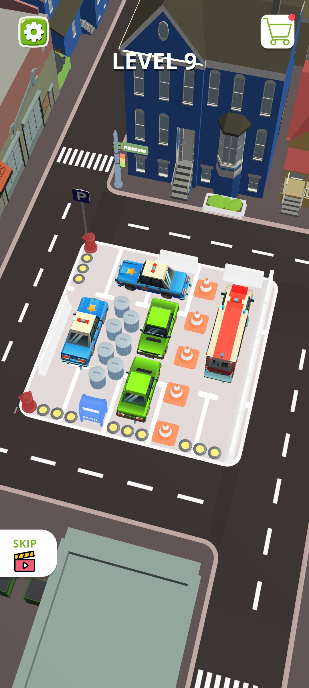 Car Traffic Jam 3D Parking - LEVEL 9