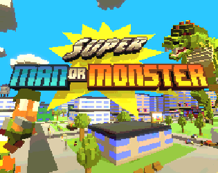 Cover image for Super Man Or Monster
