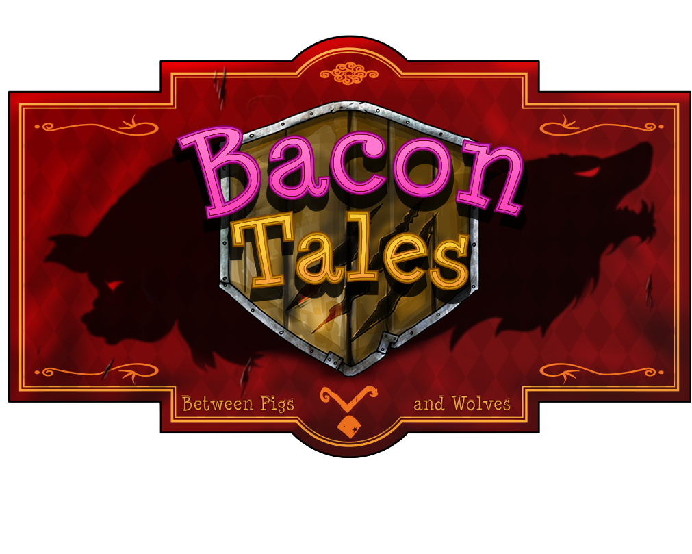 Cover image for Bacon Tales - Between Pigs and Wolves