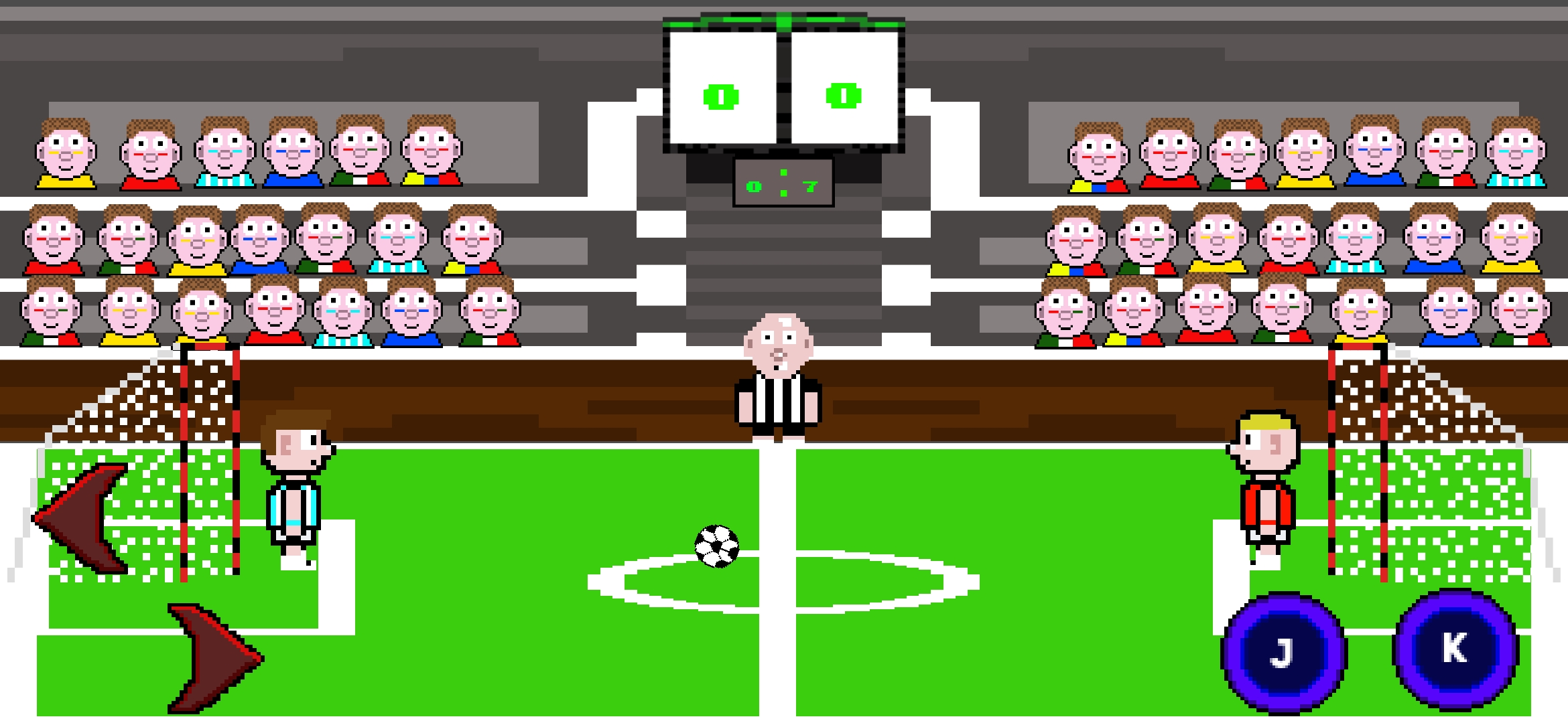 League Fútbol Pixels by dcrdesing