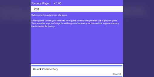 Cover image for A Reductionist Idle Game
