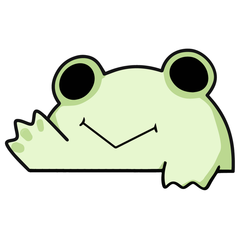 Pngtuber Avatar - Cute Frog by vtuber studio