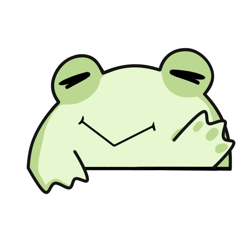 Pngtuber Avatar - Cute Frog by vtuber studio