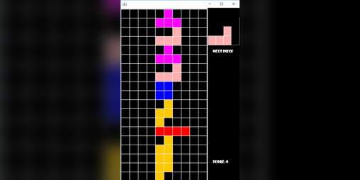 java tetris game source code
