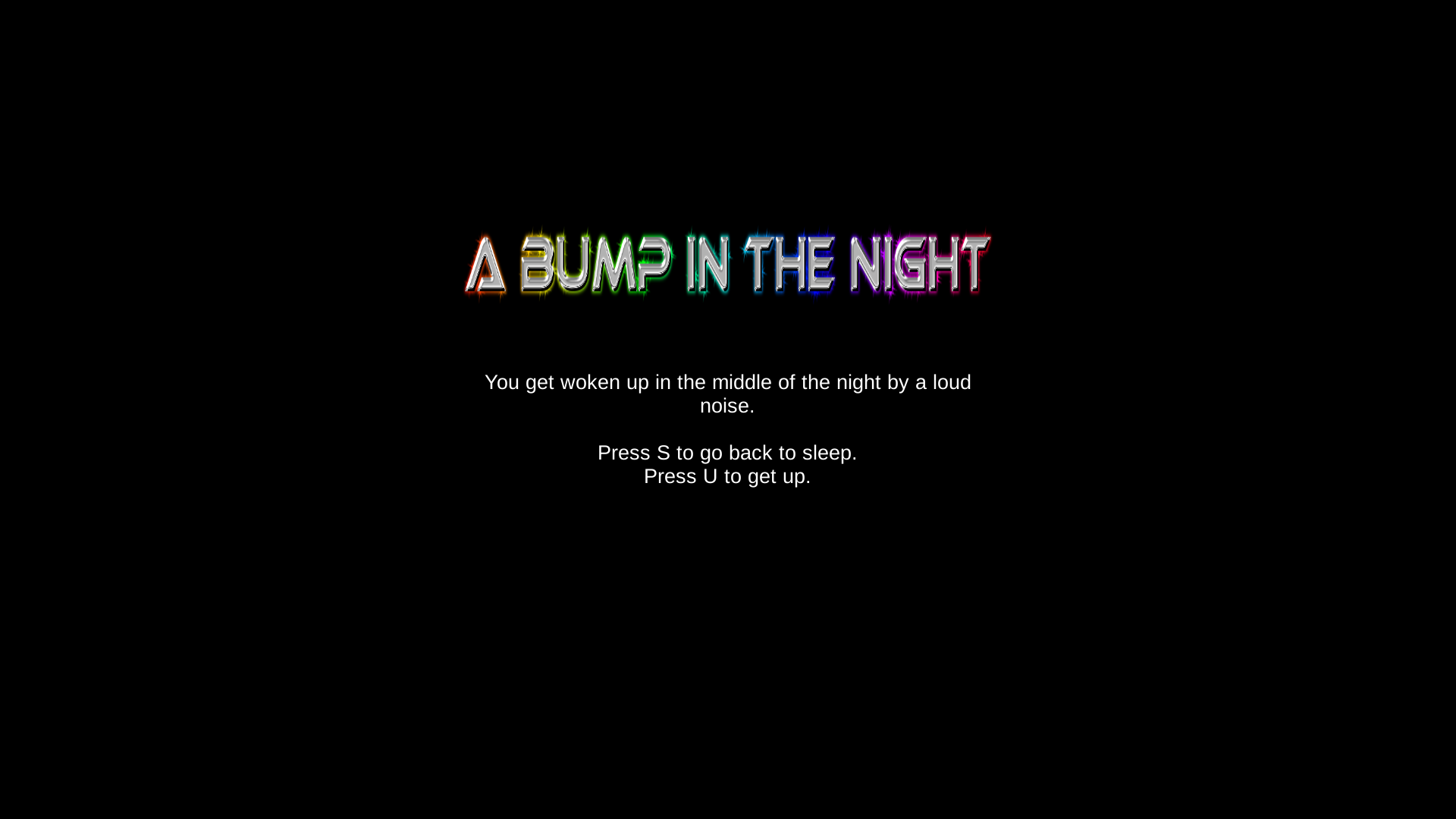 A Bump In The Night By Oufaan 