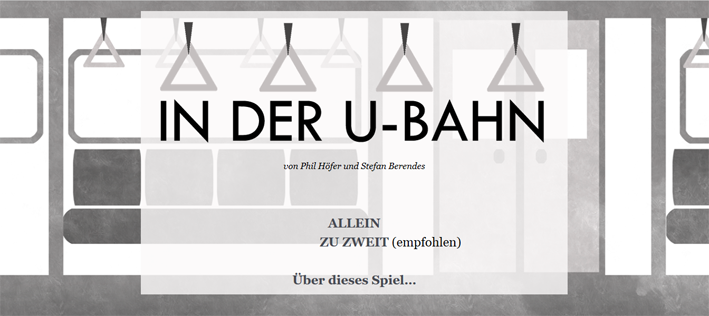 In der U-Bahn