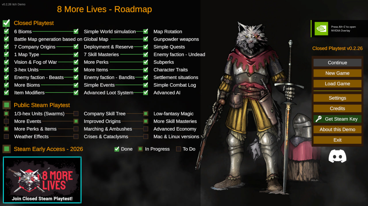 Screenshot 2 for 8 More Lives - Closed Steam Playtest