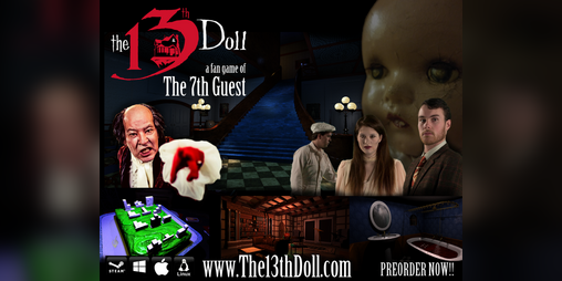 Cover image for The 13th Doll: A Fan Game of The 7th Guest