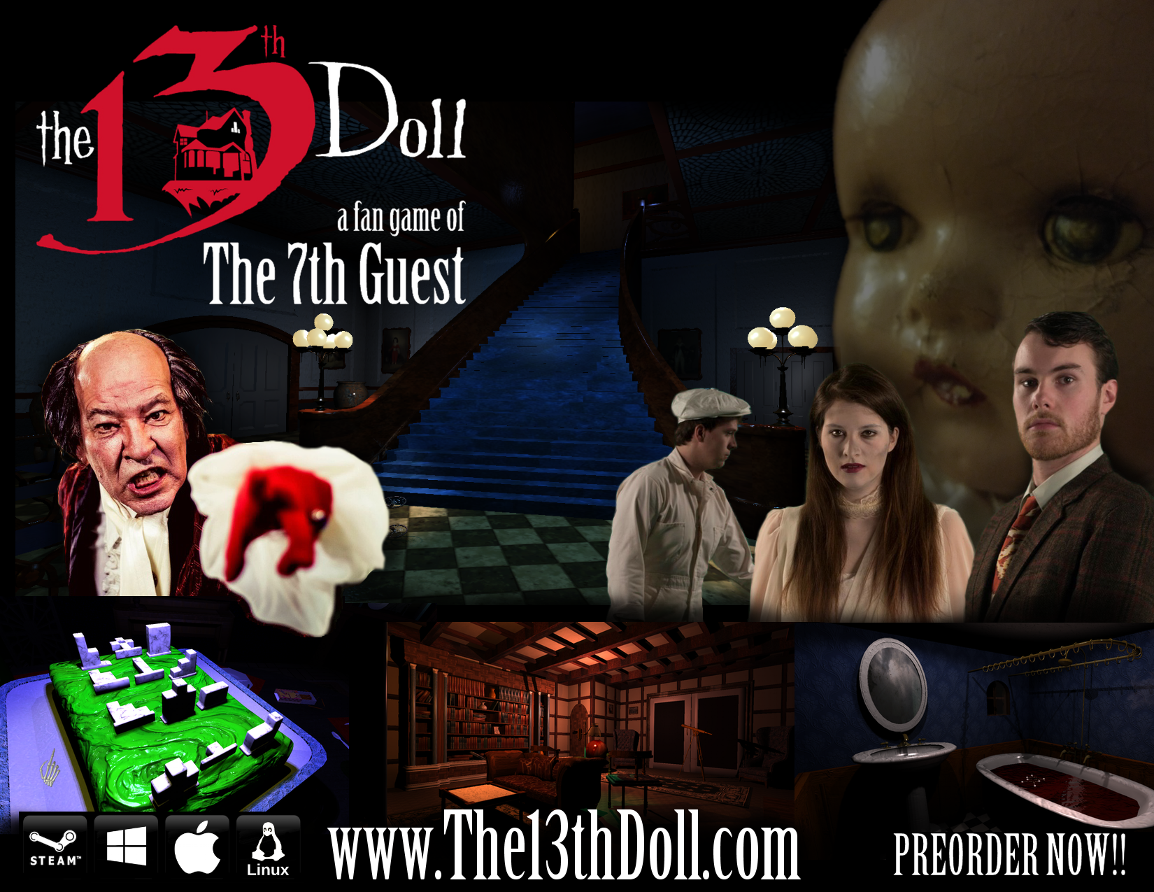 The 13th Doll: A Fan Game of The 7th Guest