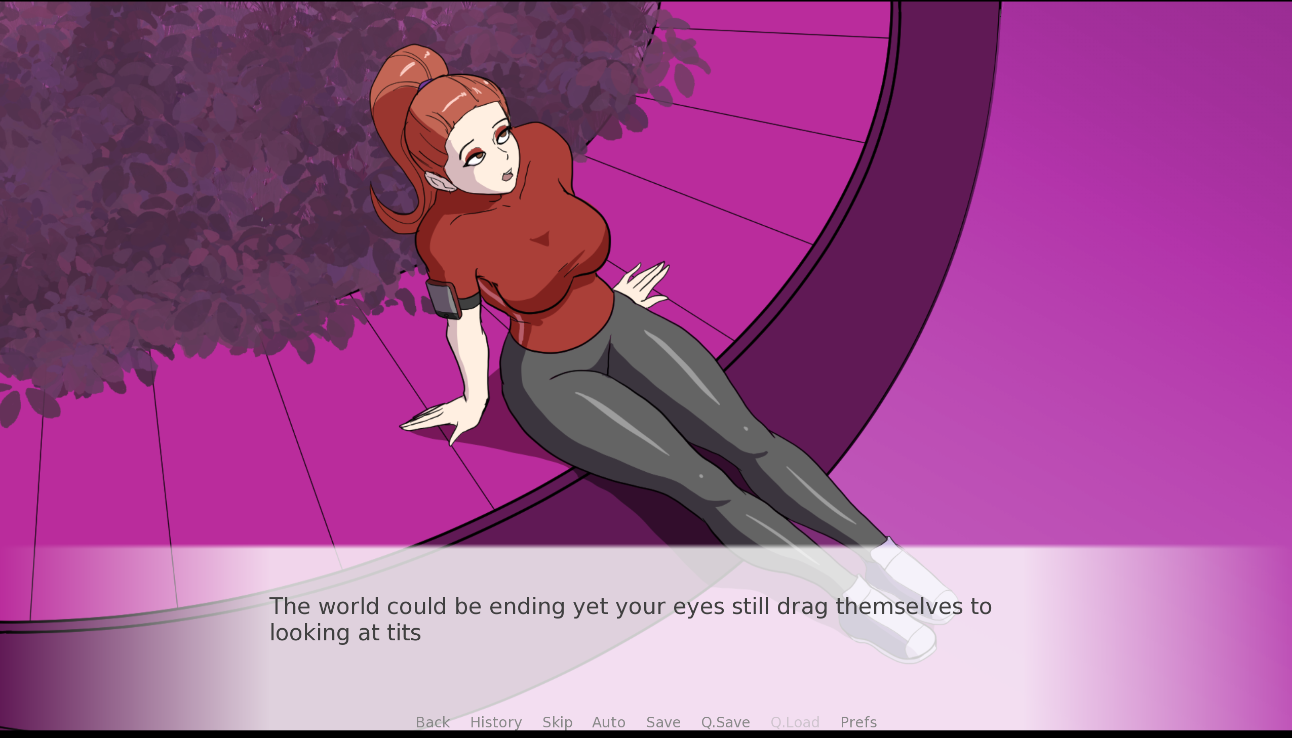 Pink World A Bimbofication Visual Novel by Annon