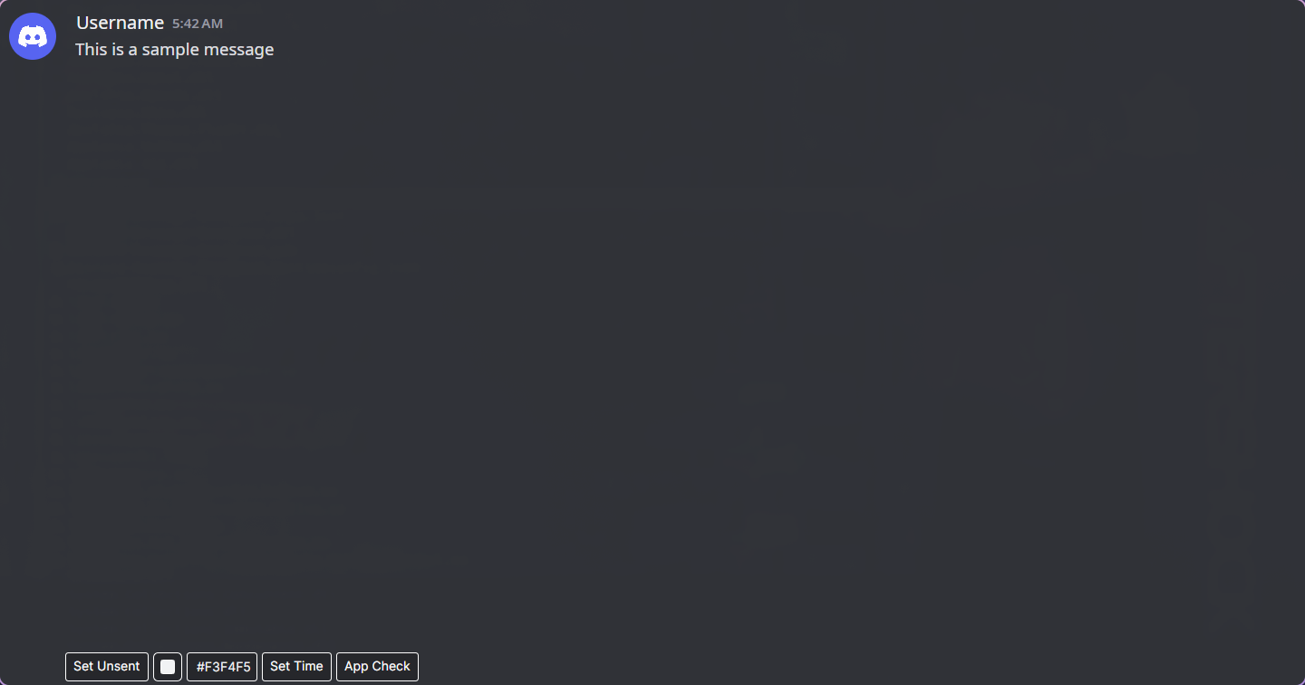 Screenshot 2 for Discord Message Designer