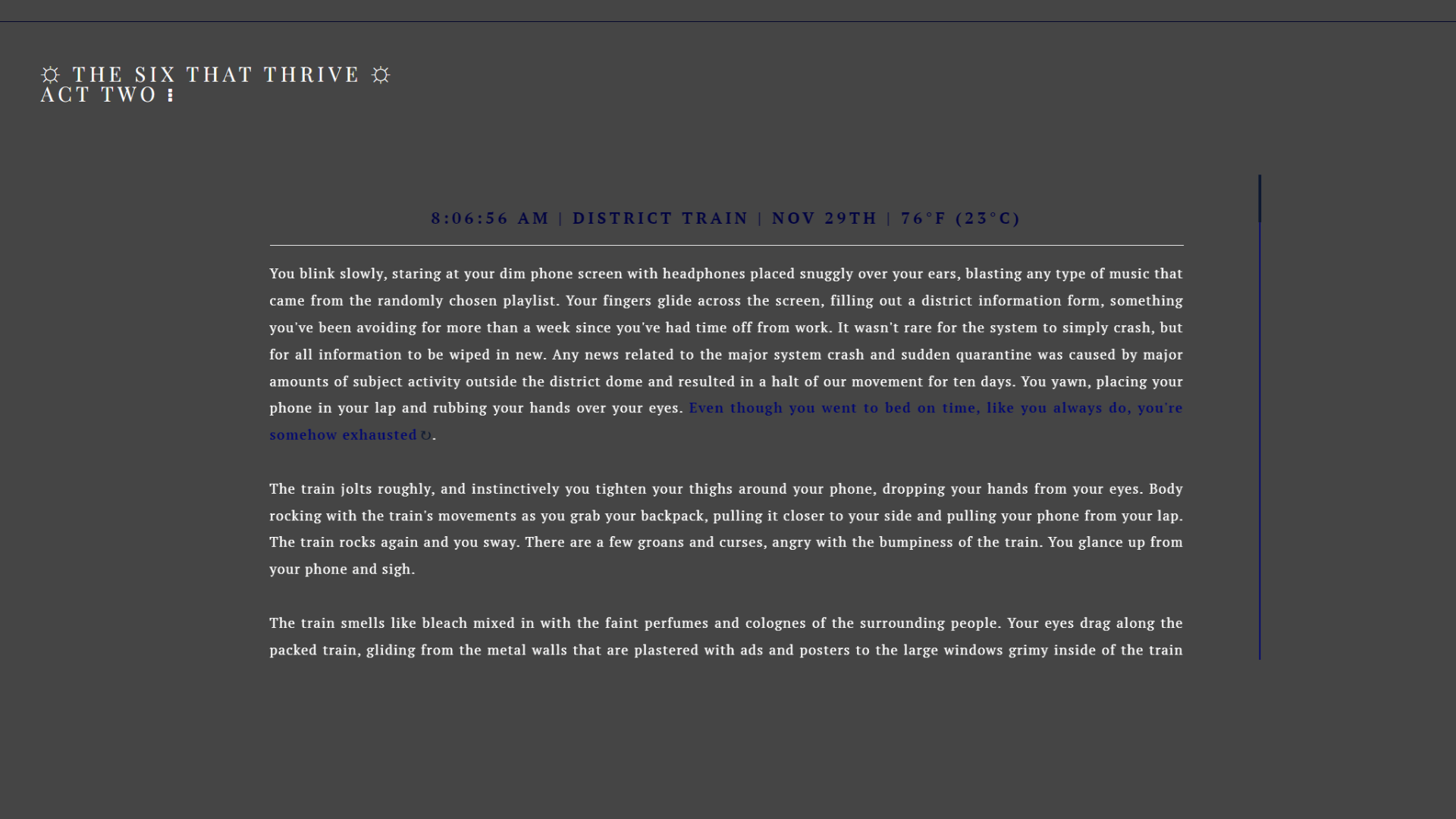 Screenshot 5 for THE SIX THAT THRIVE