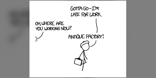 Cover image for XKCD-Antique Factory