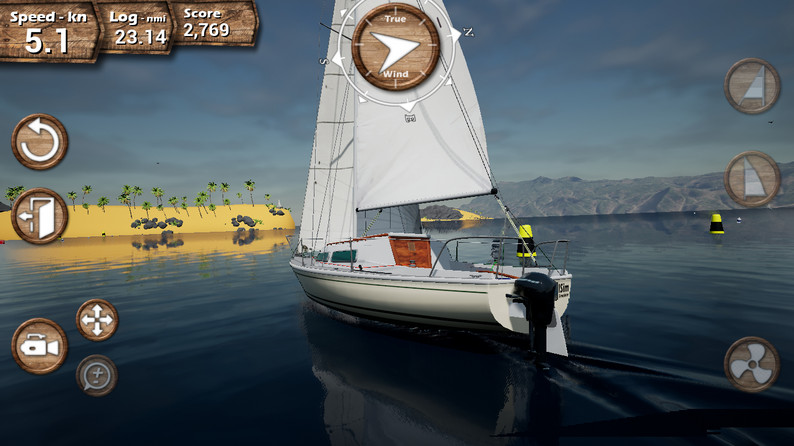 SailSim - Sailing Simulator by Demetris Z.